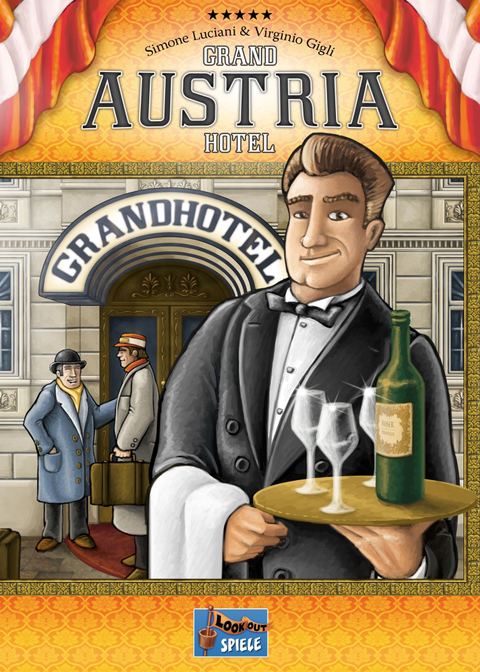 Grand Austria Hotel board game box front