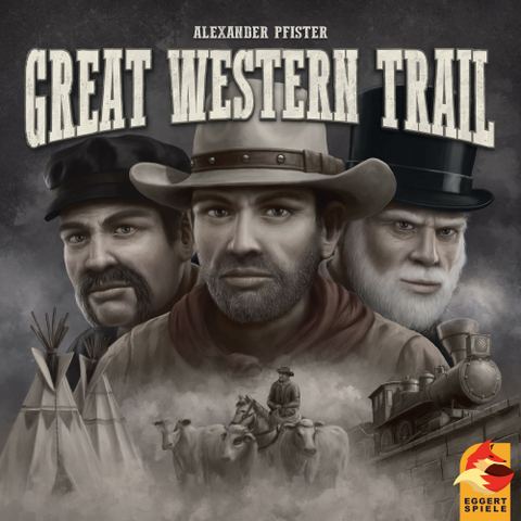 Great Western Trail board game box front