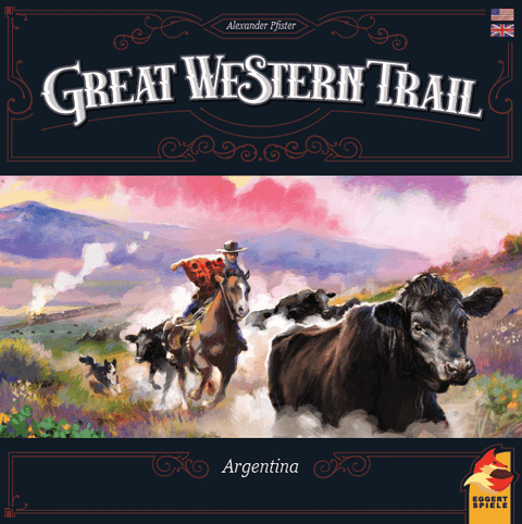 Great Western Trail: Argentina board game box front