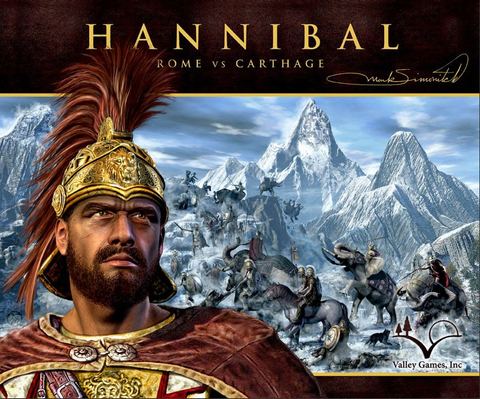 Hannibal: Rome vs. Carthage board game box front
