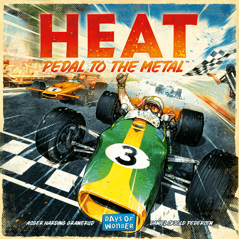 Heat: Pedal to the Metal board game box front