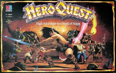 HeroQuest board game box front