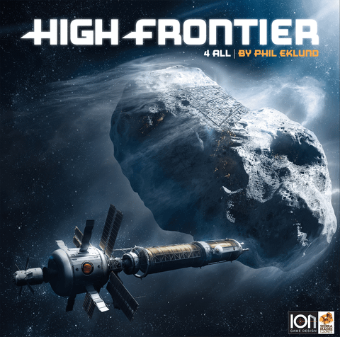 High Frontier 4 All board game box front
