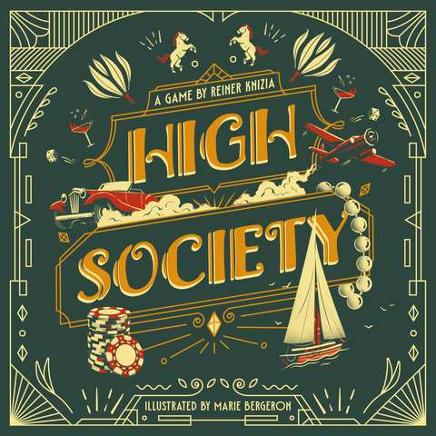 High Society board game box front