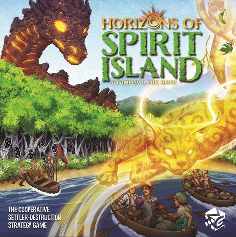 Horizons of Spirit Island board game box front