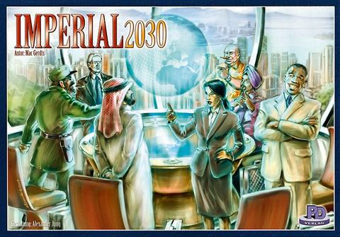 Imperial 2030 board game box front