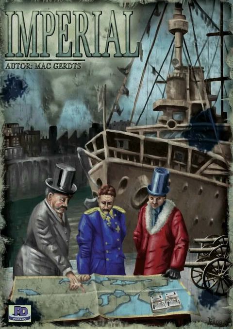 Imperial board game box front