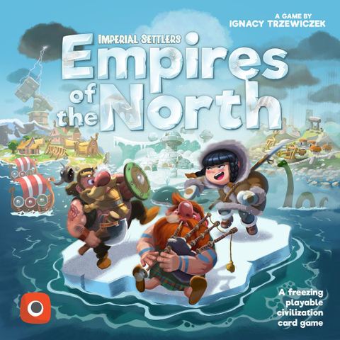 Imperial Settlers: Empires of the North board game box front