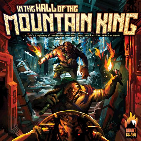 In the Hall of the Mountain King board game box front