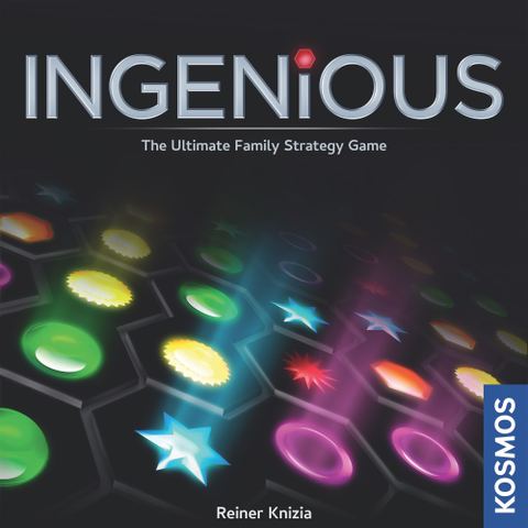Ingenious board game box front