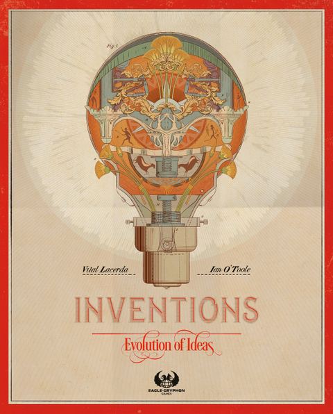 Inventions: Evolution of Ideas board game box front