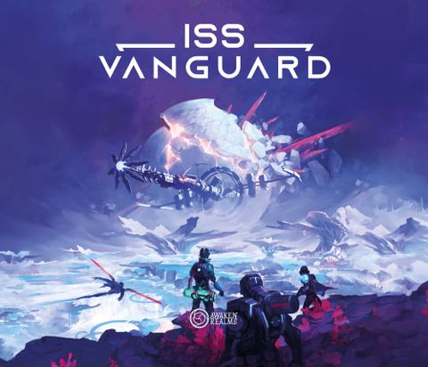 ISS Vanguard board game box front