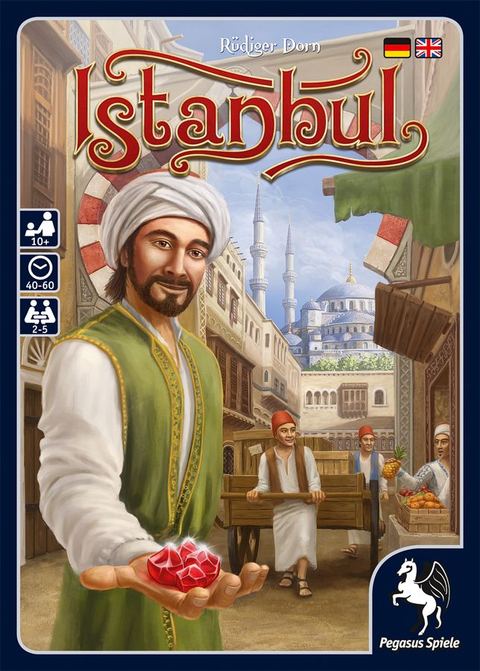Istanbul board game box front