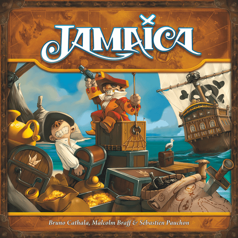 Jamaica board game box front