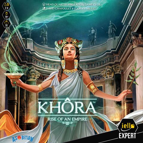 Khôra: Rise of an Empire board game box front