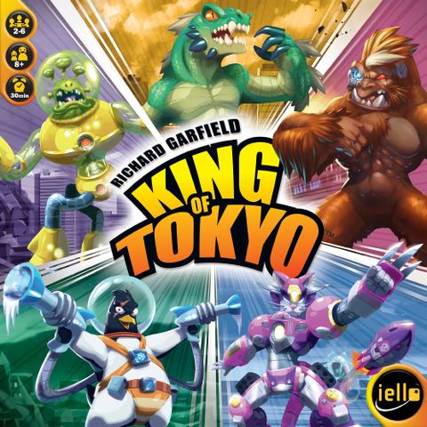 King of Tokyo board game box front