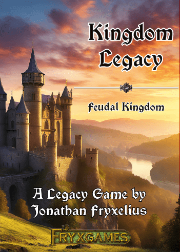 Kingdom Legacy: Feudal Kingdom board game box front
