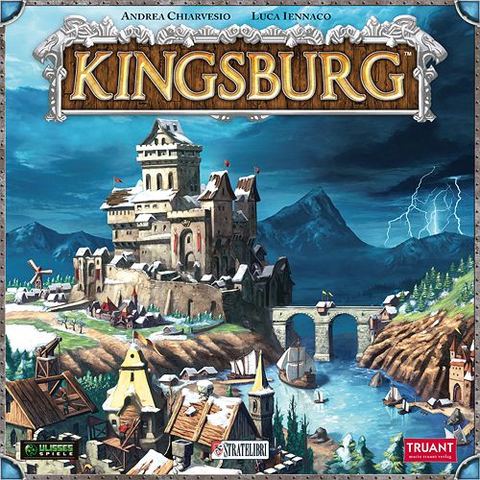Kingsburg board game box front