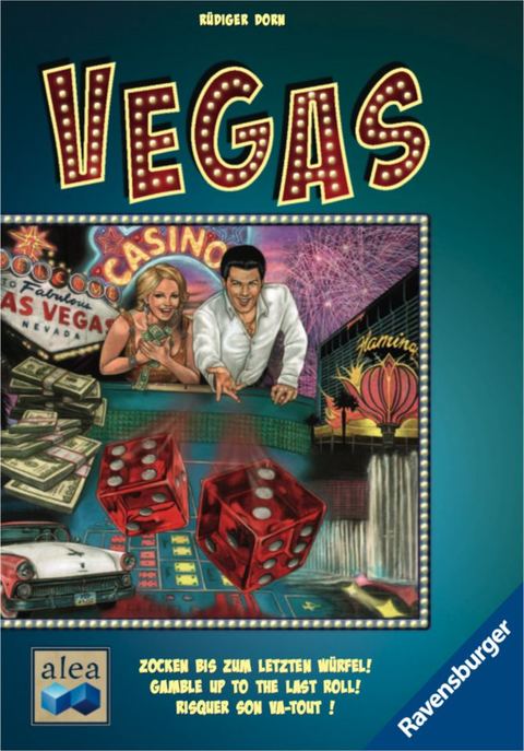 Las Vegas board game box front