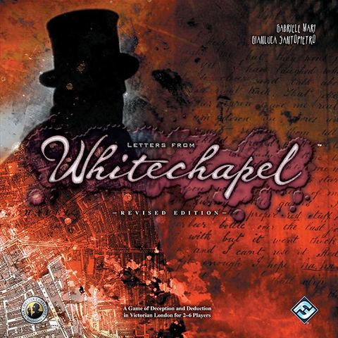 Letters from Whitechapel board game box front