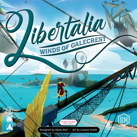 Libertalia: Winds of Galecrest board game box front