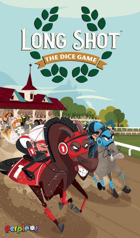 Long Shot: The Dice Game board game box front