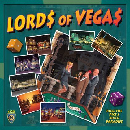 Lords of Vegas board game box front