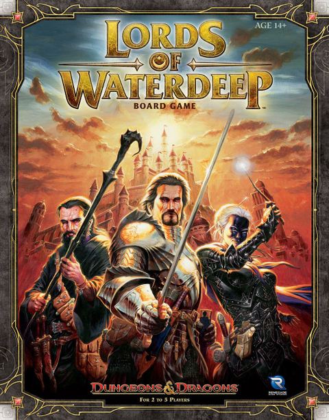 Lords of Waterdeep board game box front