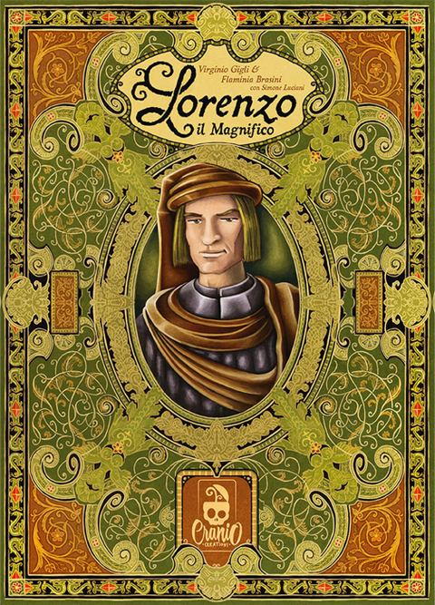Lorenzo il Magnifico board game box front
