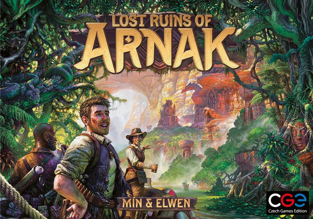 Lost Ruins of Arnak board game box front