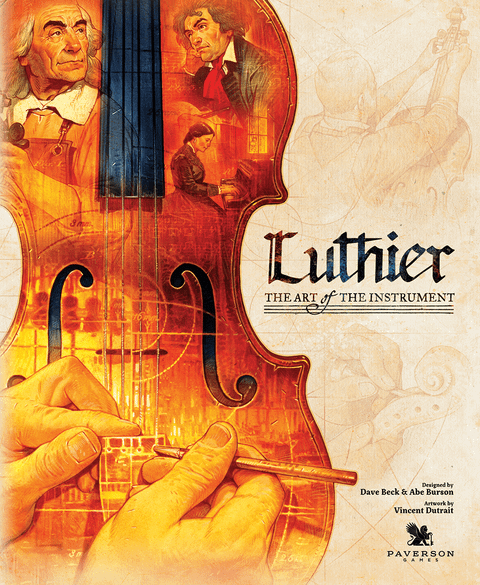 Luthier board game box front