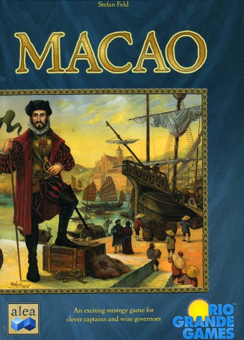 Macao board game box front