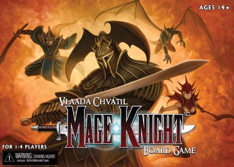 Mage Knight Board Game board game box front