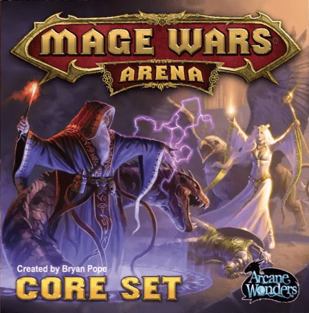 Mage Wars Arena board game box front
