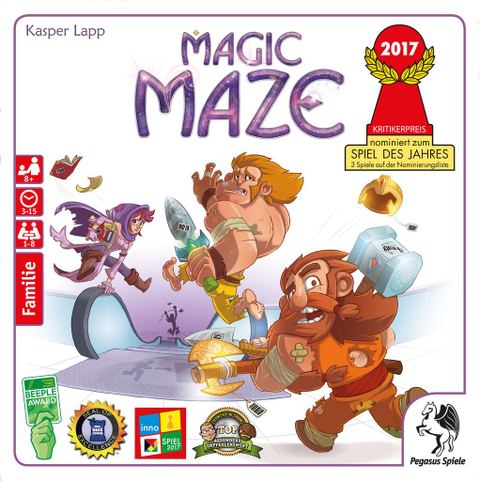 Magic Maze board game box front