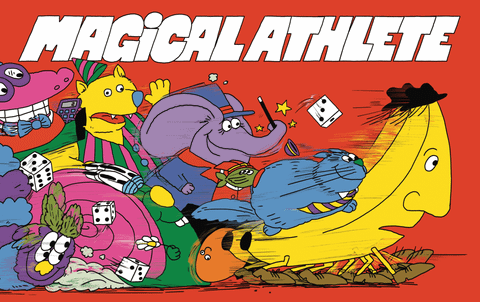 Magical Athlete board game box front