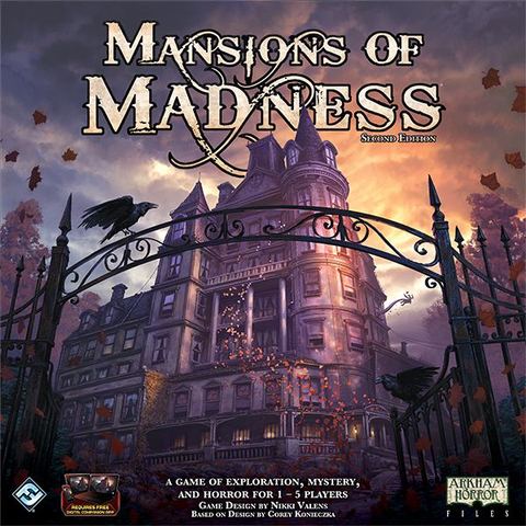 Mansions of Madness: Second Edition board game box front
