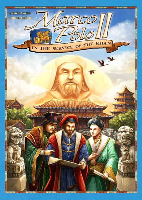 Marco Polo II: In the Service of the Khan board game box front