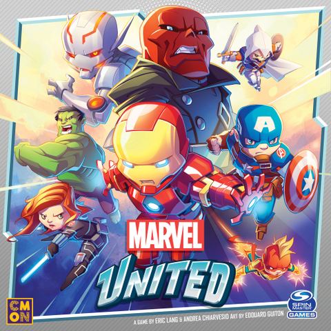 Marvel United board game box front