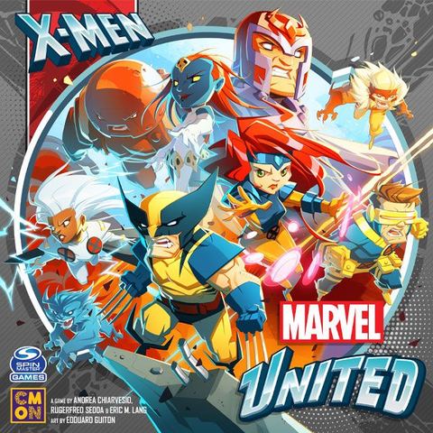 Marvel United: X-Men board game box front
