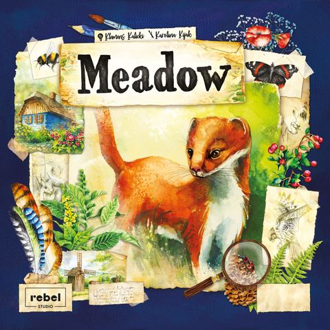 Meadow board game box front