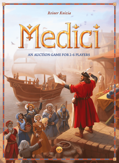 Medici board game box front