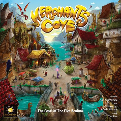 Merchants Cove board game box front
