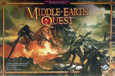Middle-Earth Quest board game box front