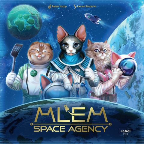 MLEM: Space Agency board game box front