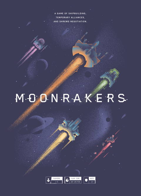 Moonrakers board game box front