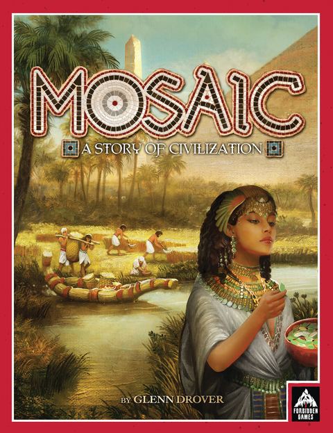 Mosaic: A Story of Civilization board game box front