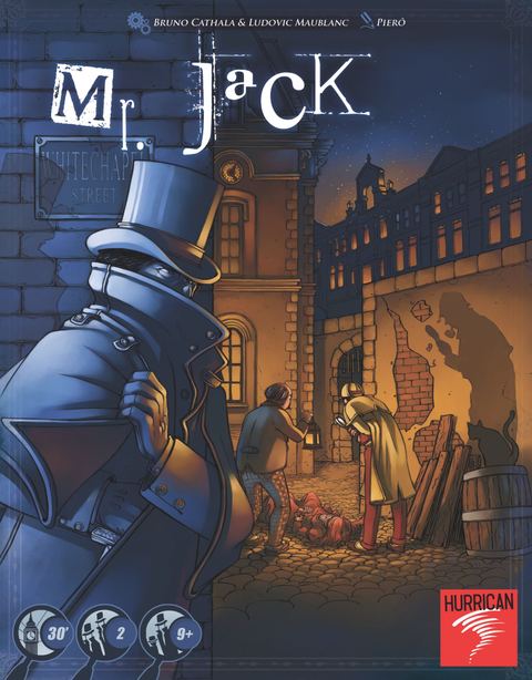 Mr. Jack board game box front