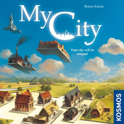 My City board game box front