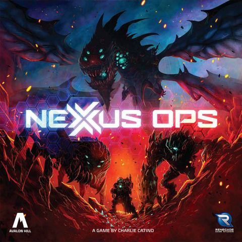 Nexus Ops board game box front